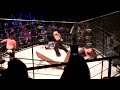 TNA Lockdown 2015 - Jeff Hardy's Sick Cage Bump. Balcony Angle - Full