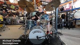 Gretsch Brooklyn 3 Pc Drum Kit In Abalone Nitron