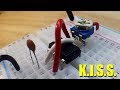 The most simple way to set up a 555 timer The most simple way to set up a 555 timer