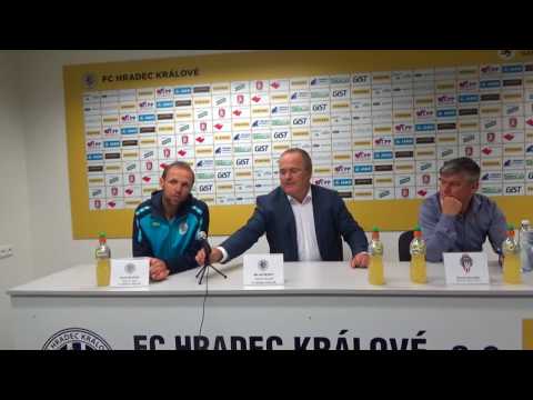 Tisková konference po utkání FC Hradec Králové - FK Viktoria Žižkov 4:1