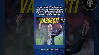 İsmail Kartal Basın Toplantısını Yapmaktan Vazgeçti.