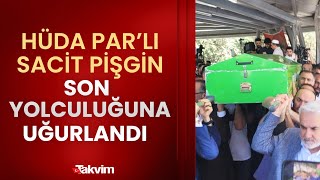 Hüda Par Adana İl Sekreteri Sacit Pişgin Son Yolculuğuna Uğurlandı