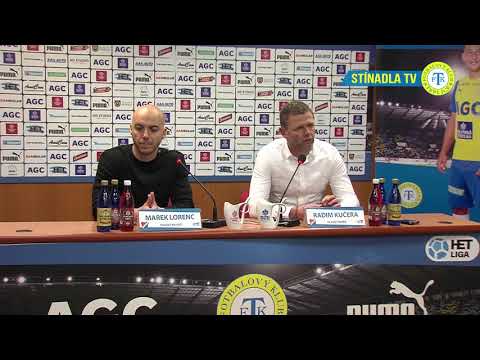 Tiskov konference hostujcho tmu po utkn Teplice - Ostrava (24.2.2018)