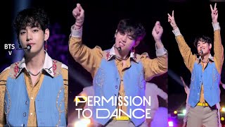 BTS [V focus] - Permission To Dance | Kim Taehyung V cam • BTS Butterful Getaway