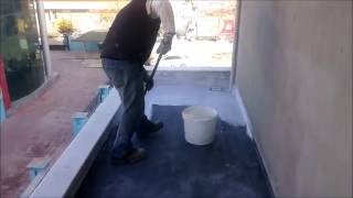 DKS TECO - Balkon Ve Islak Zemin Su Yalıtımı Tanıtımı / Seramik Döşeme Öncesi Uygulama