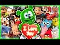 Youtube Thumbnail Gummy Bear Song (Movies, Games and Series COVER)  PART 3