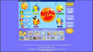 Playhouse Disney Website September 23, 2005