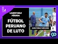 ⚫⚽ Muere futbolista peruano de Binacional Juan Pablo Vergar...