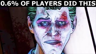 0.6% Of Players Refused To Answer Joker's Final Question - BATMAN The Enemy Within Episode 5