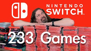 My Switch Game Collection 233 Games Rare, & Weird