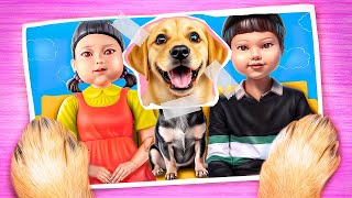 Squid Game Doll Adopted A Dog Squid Game Doll In Real Life