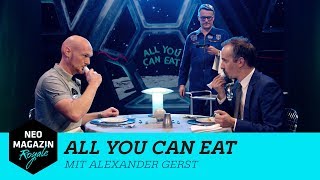 All You Can Eat mit Alexander Gerst UNCUT | NEO MAGAZIN ROYALE mit Jan Böhmermann - ZDFneo All You Can Eat mit Alexander Gerst UNCUT | NEO MAGAZIN ROYALE mit Jan Böhmermann - ZDFneo