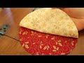 Folded Fabric Ornaments