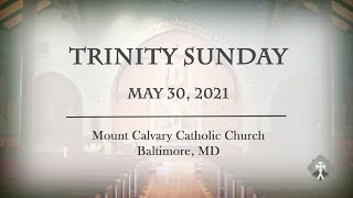 HOMILY 5-30-2021 Trinity Sunday