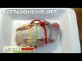 Lomo de cordero caramelizado