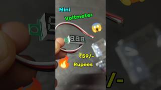 Mini Voltmeter Blue