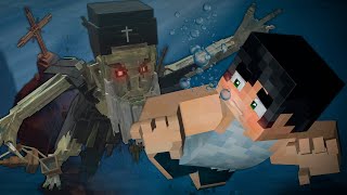 ЛЕГЕНДА О СВЯЩЕННИКЕ - Страшилки Minecraft