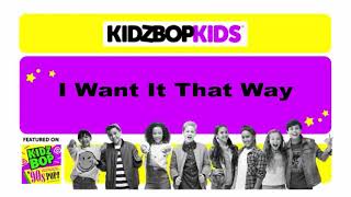 Watch Kidz Bop Kids I Want It That Way video