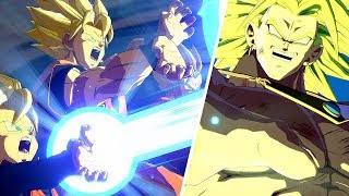 DRAGON BALL FighterZ - Gohan vs Broly Dramatic Finish (English/Japanese) @ 1440p (60???) HD ?