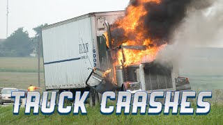 SCARY Truck Crashes - Truck Crash Compilation 2014 - # 3