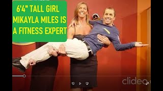 64 Tall Girl Mikayla Miles Is A Fitness Expert