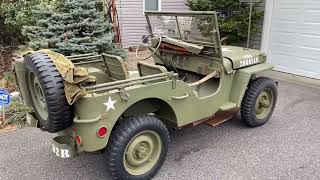 1942 Ford Gpw With The Wolf & Nacho