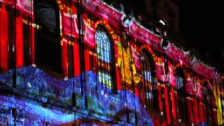 Chinese New Year in Manchester - 2015 New Year Light Show, St Ann's Church