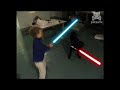 Epic Canine Jedi Battle
