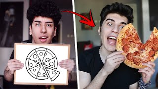 Çi̇zdi̇ği̇n Her Şeyi̇ Satin Aliyorum Challenge