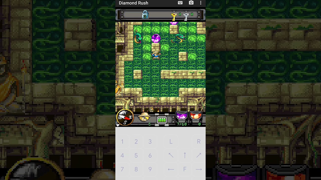 Diamond Rush java game played using J2ME apk Diamond Rush java game played using J2ME apk