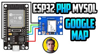 Esp32 Gps Data To Mysql Php Esp32 Php Web Server Esp32 Post