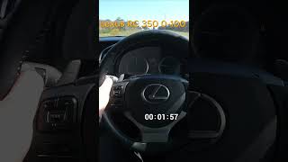 The Lexus Rc 350 0-100 - Pov Launch