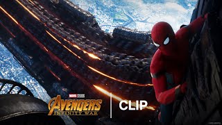 Spider-Man Nanotechnology Suit-Up Avengers Infinity War Official Clip