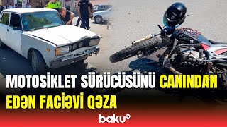 Göyçayda Ağır Qəza Baş Verdi 07 Motoletlə Elə Toqquşdu Ki...