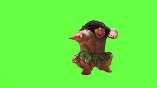 Moana Youre Welcome Green Screen