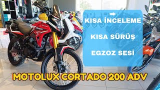 Cortado 200 Adv Kisa İnceleme Ve Sürüş