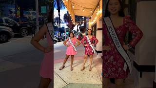 Americas Ideal Miss Florida Jr. Teen New York Preteen Downtown St. Petersburg Model Walk Besties
