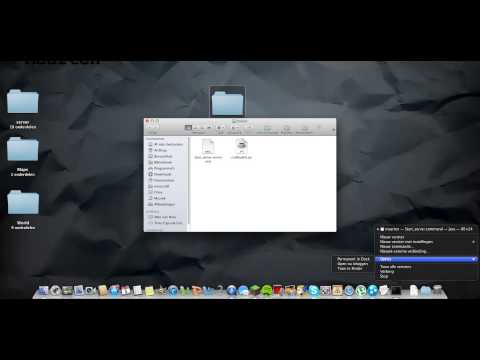 How to make a Minecraft Server Mac (Dutch)