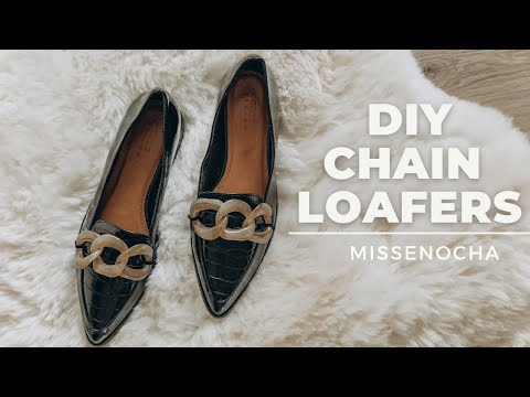 [DIY] JW Anderson Chain Loafers DIY Ideas - YouTube