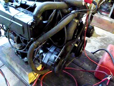 SOLD Mercruiser Engine 351 Windsor Ford Boat Motor, Dressed and Running