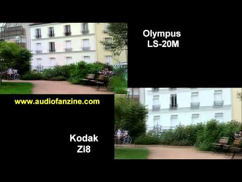 Olympus LS-20m vs Kodak Zi8