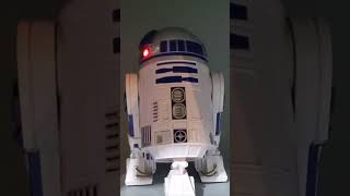 My New Animatronic Star Wars R2D2 Life Size Talking Moving R2D2