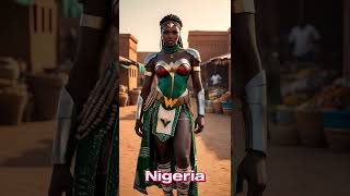 Wonder Woman Reimagined Part 2 Nigeria , Brazil , Bangladesh , And Russia