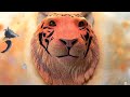 Tiger's Face, part 10. Stripes and sealing the paint.