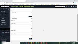 Lesson Plan Tutorial 9 Fast School College Management System Fasvillage