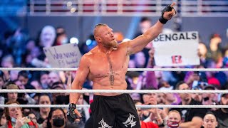 Brock Lesnar wins second Men's Royal Rumble Match: Royal Rumble 2022
