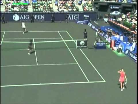 ビーナス（ヴィーナス） ウィリアムズ vs Caroline Wozniacki 2007 Japan ハイライト