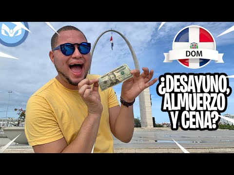 COMIENDO CON $20 DOLARES POR UN DIA EN REPUBLICA DOMINICANA