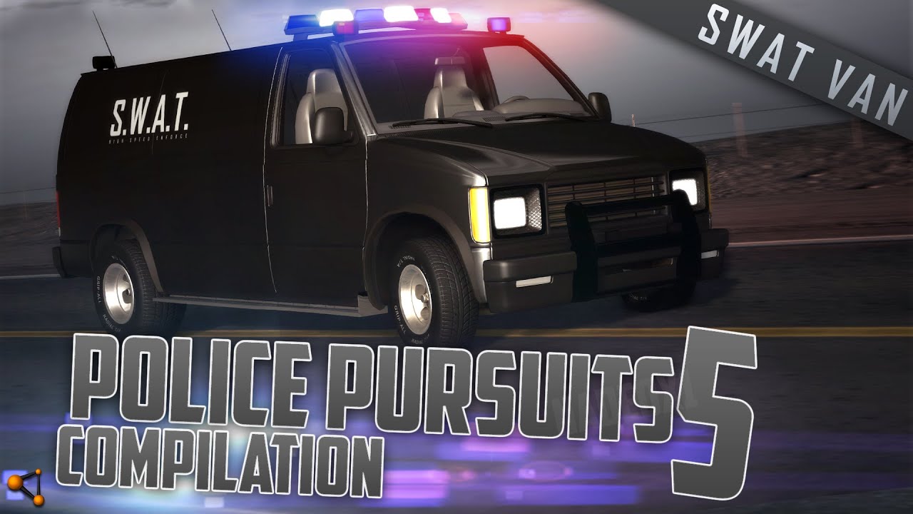 BeamNG.Drive Police Pursuits Compilation #5 - SWAT Enforcer