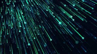 4k Blue Particle Fall Down Abstract Animated Motion Video Background